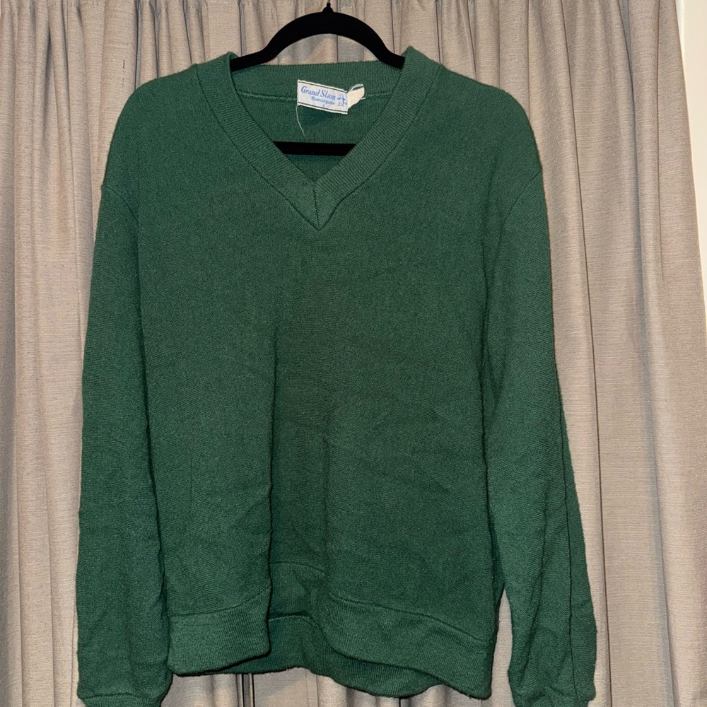 Great Northwest Clothing Company Forest Green V-Neck Sweater